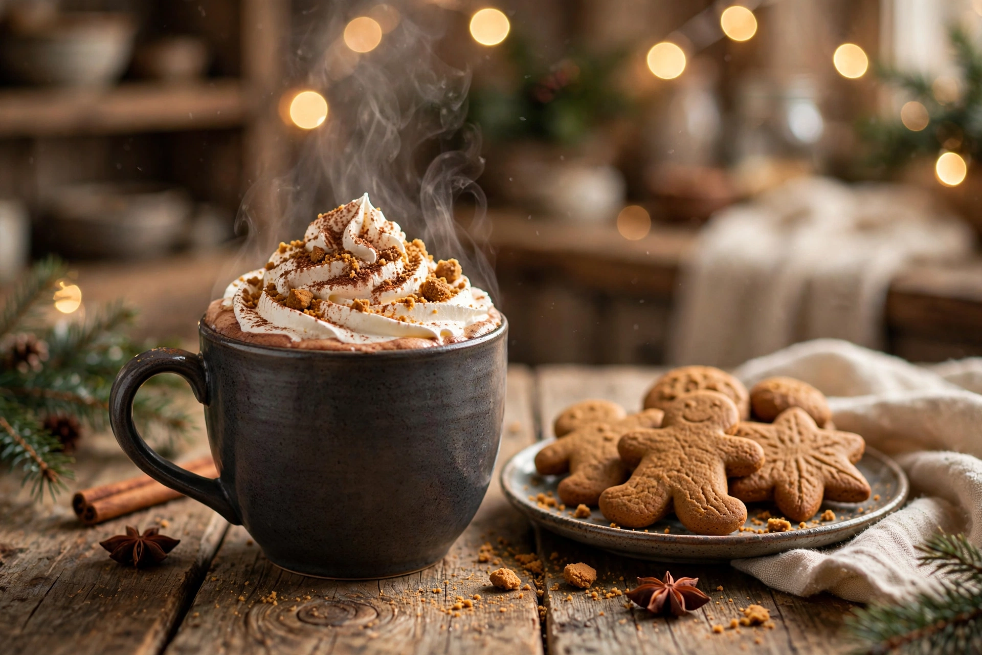 Gingerbread Hot Chocolate