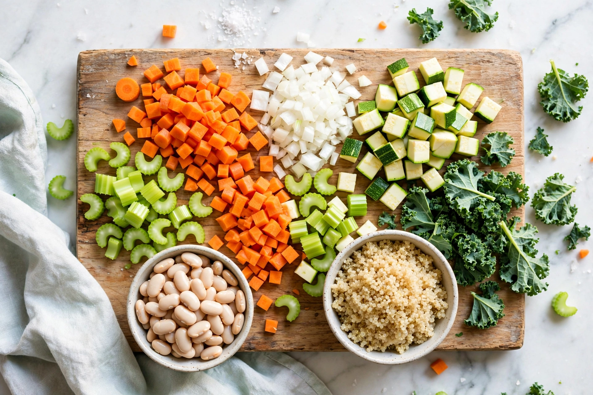 Healthy New Year Detox Vegetable Soup — Meal-Prep