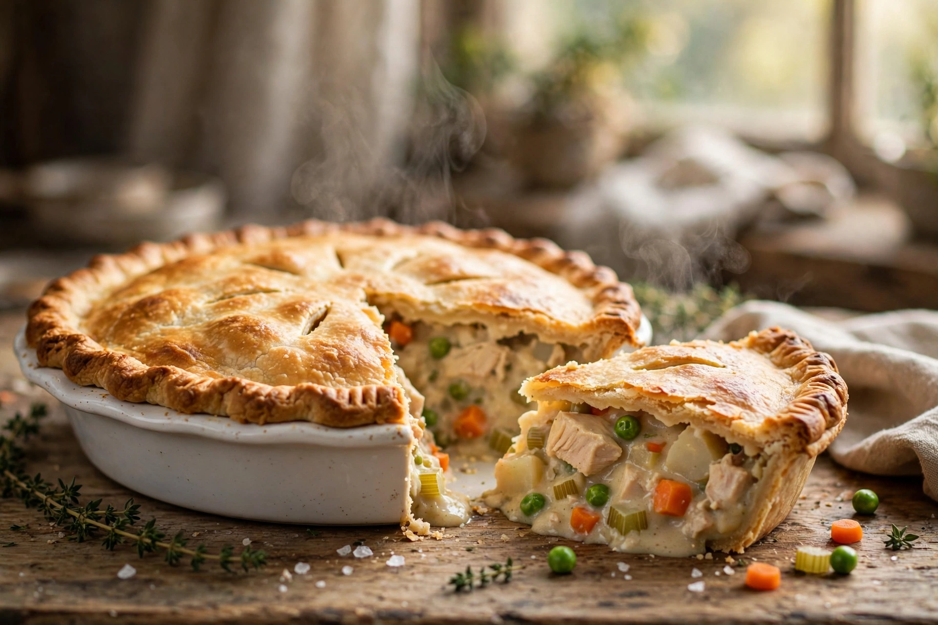 Easy Homemade Chicken Pot Pie