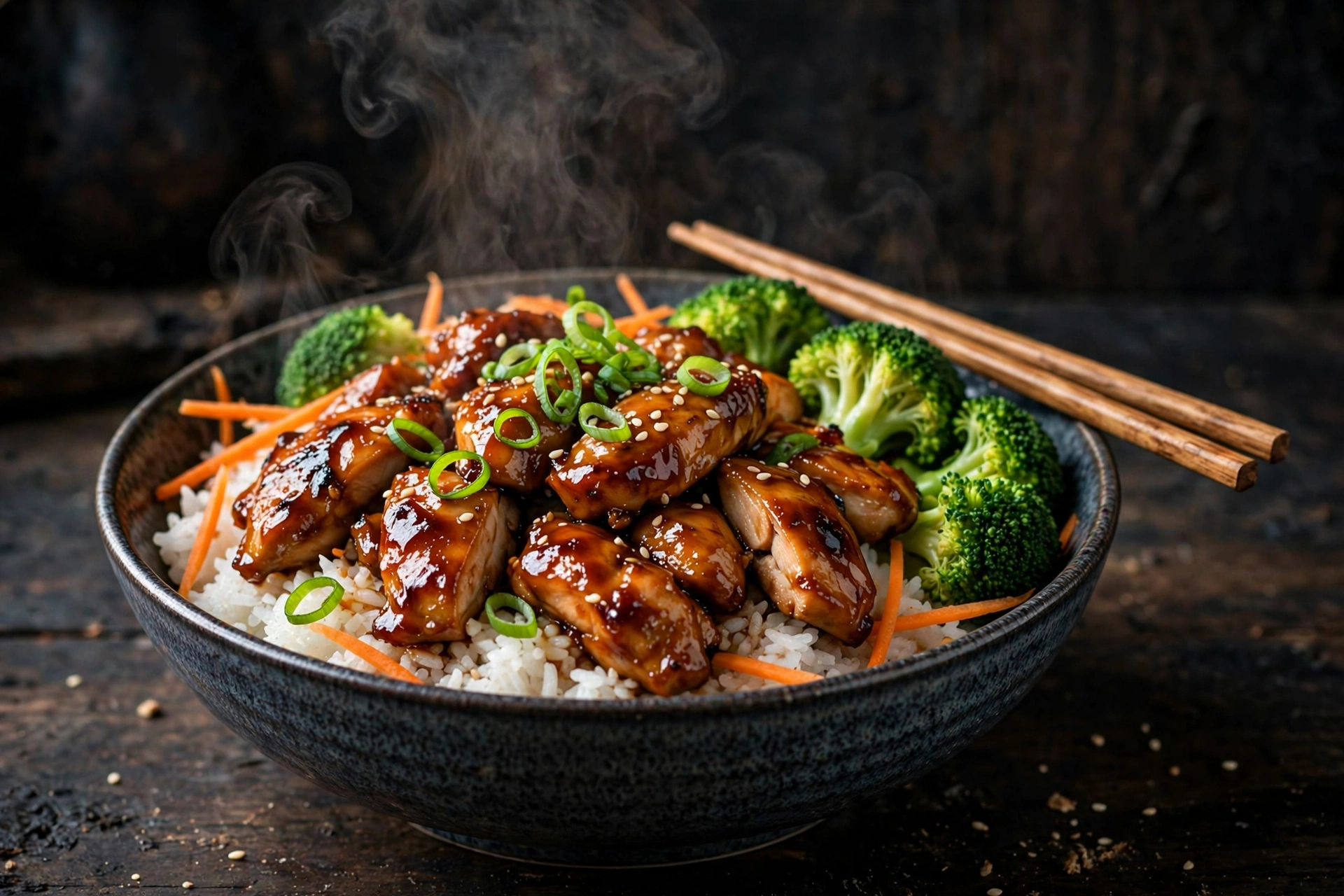 Teriyaki Chicken Rice Bowls