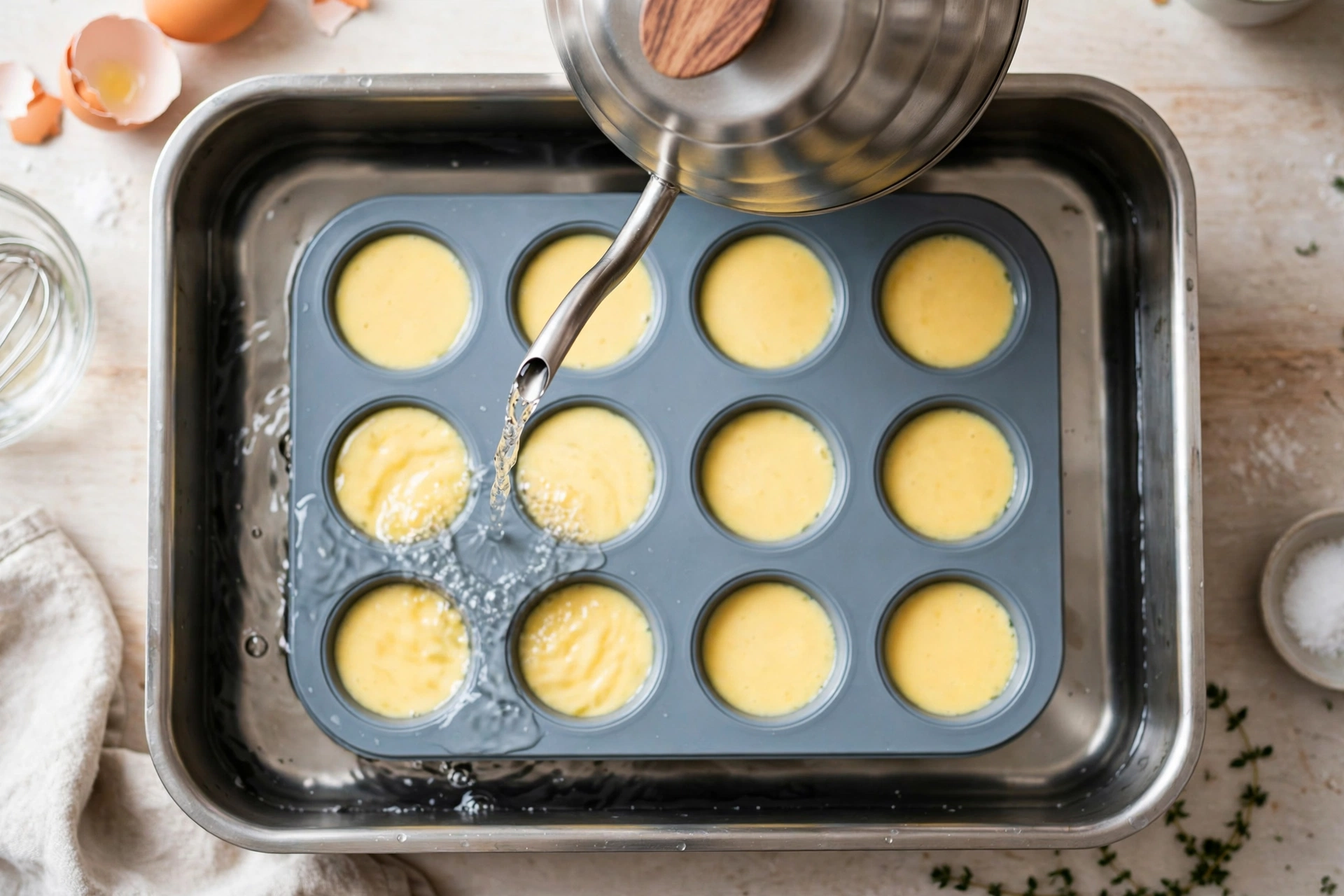 Starbucks Egg Bites Copycat — Sous Vide Texture